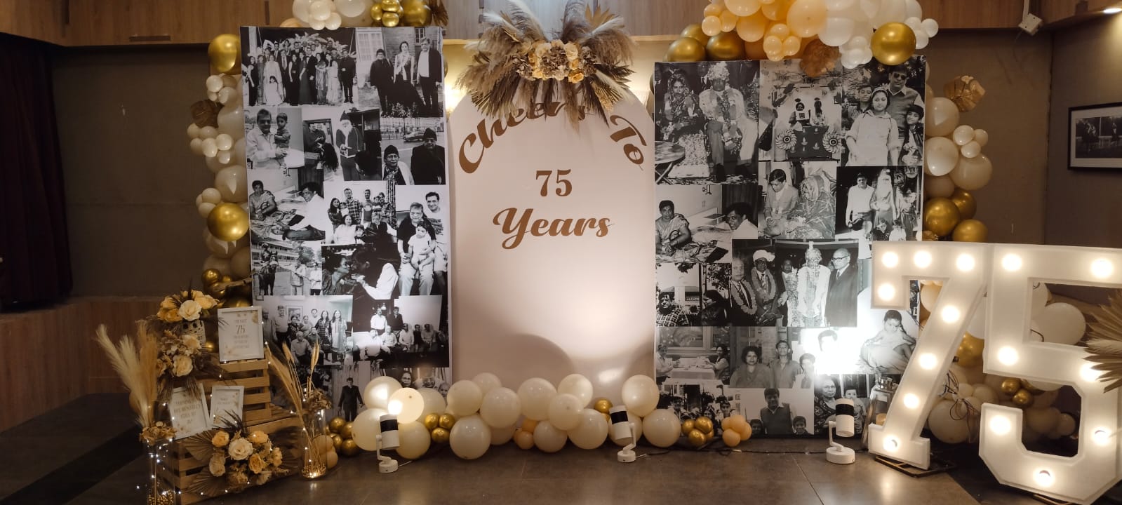 Milestone Birthday Decoration in Kolkata