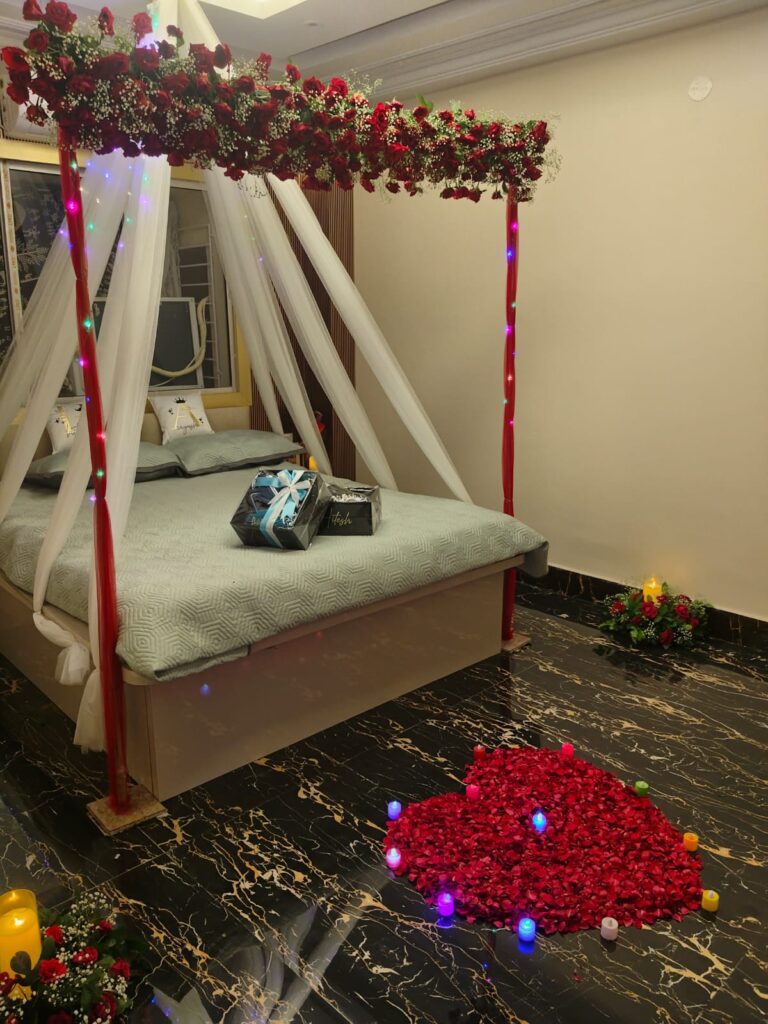 1st Night Flower Decoration